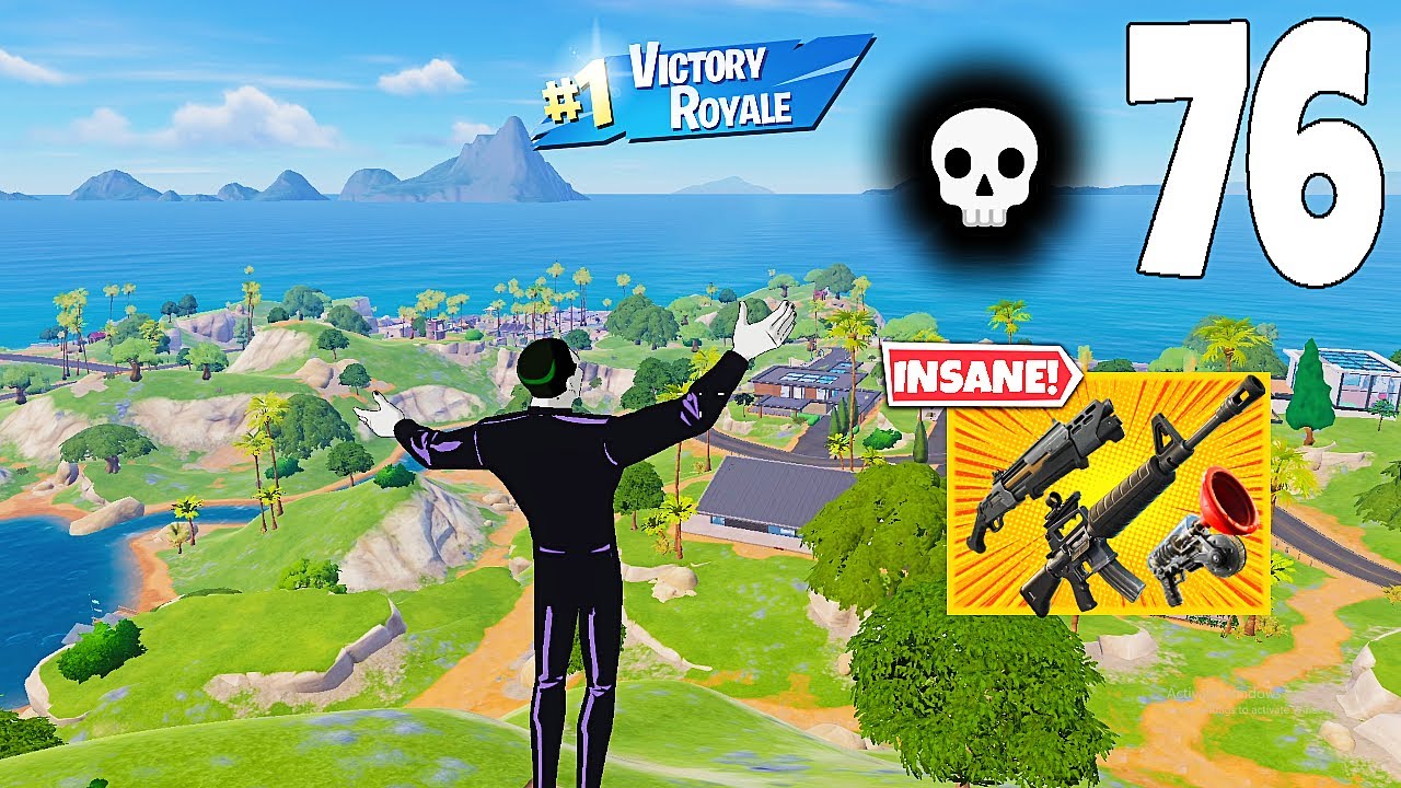 76 Elimination Solo Vs Squads/Squads 