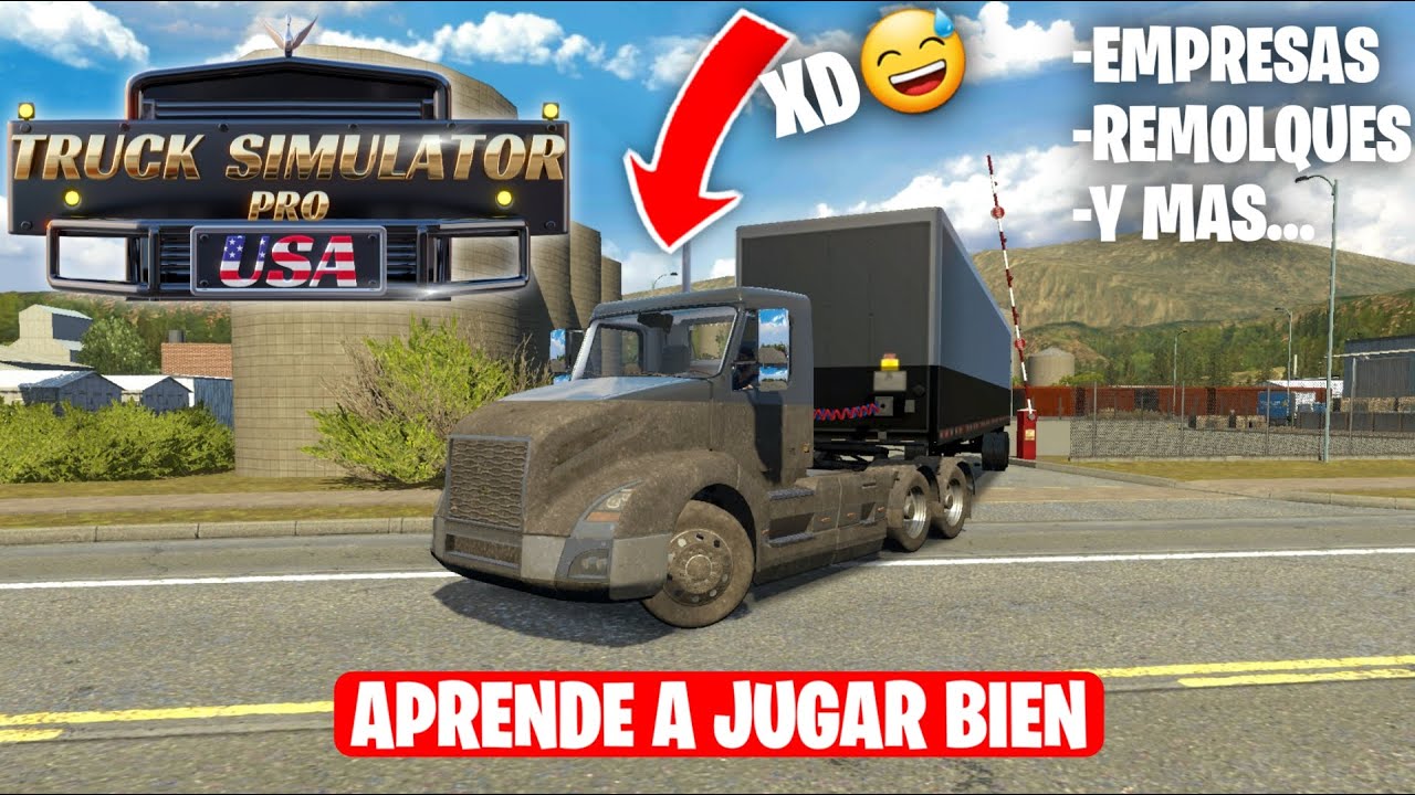 COMO JUGAR TRUCK SIMULATOR PRO USA BIEN | COMO FUNCIONAN LAS EMPRESAS