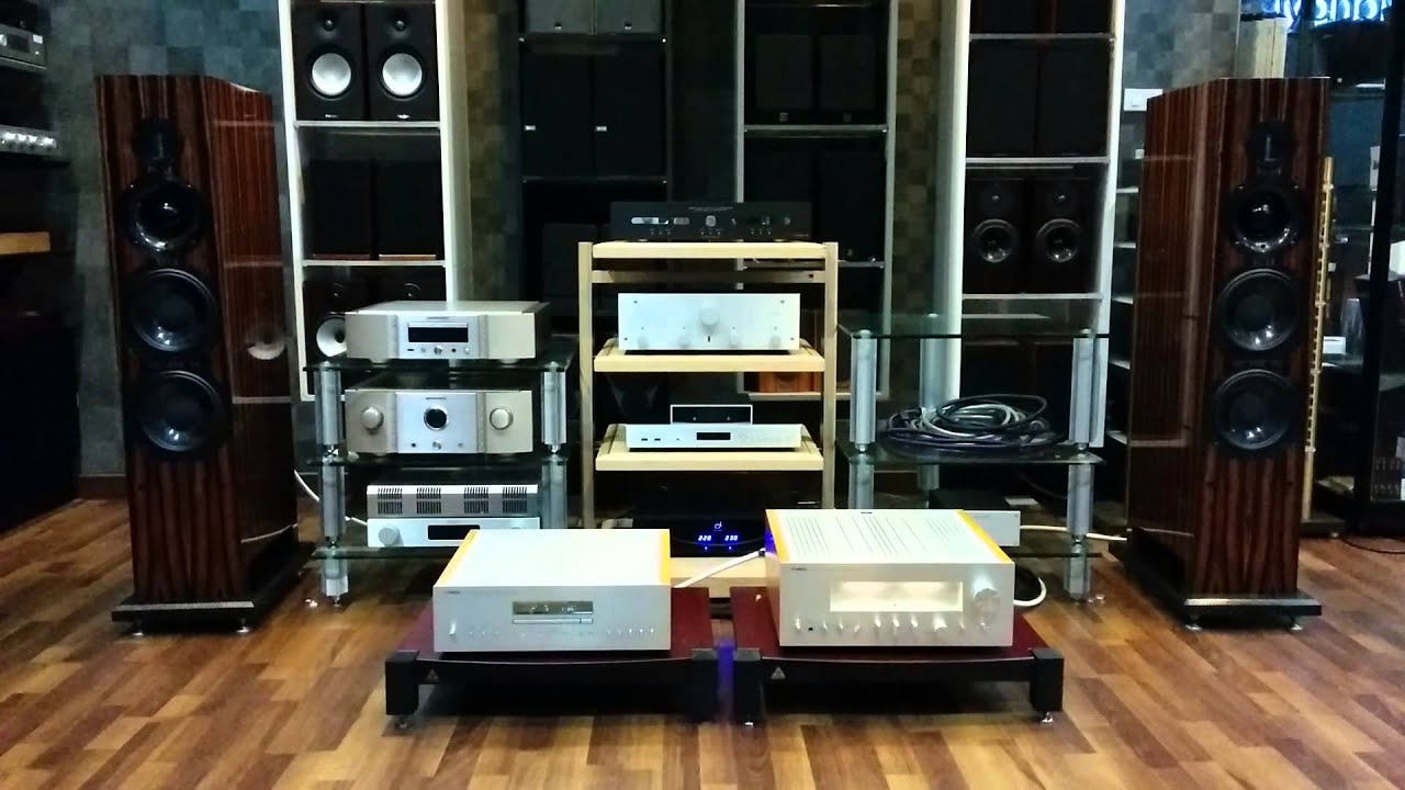 Yamaha CD-S3000 + A-S3000 / I love it.