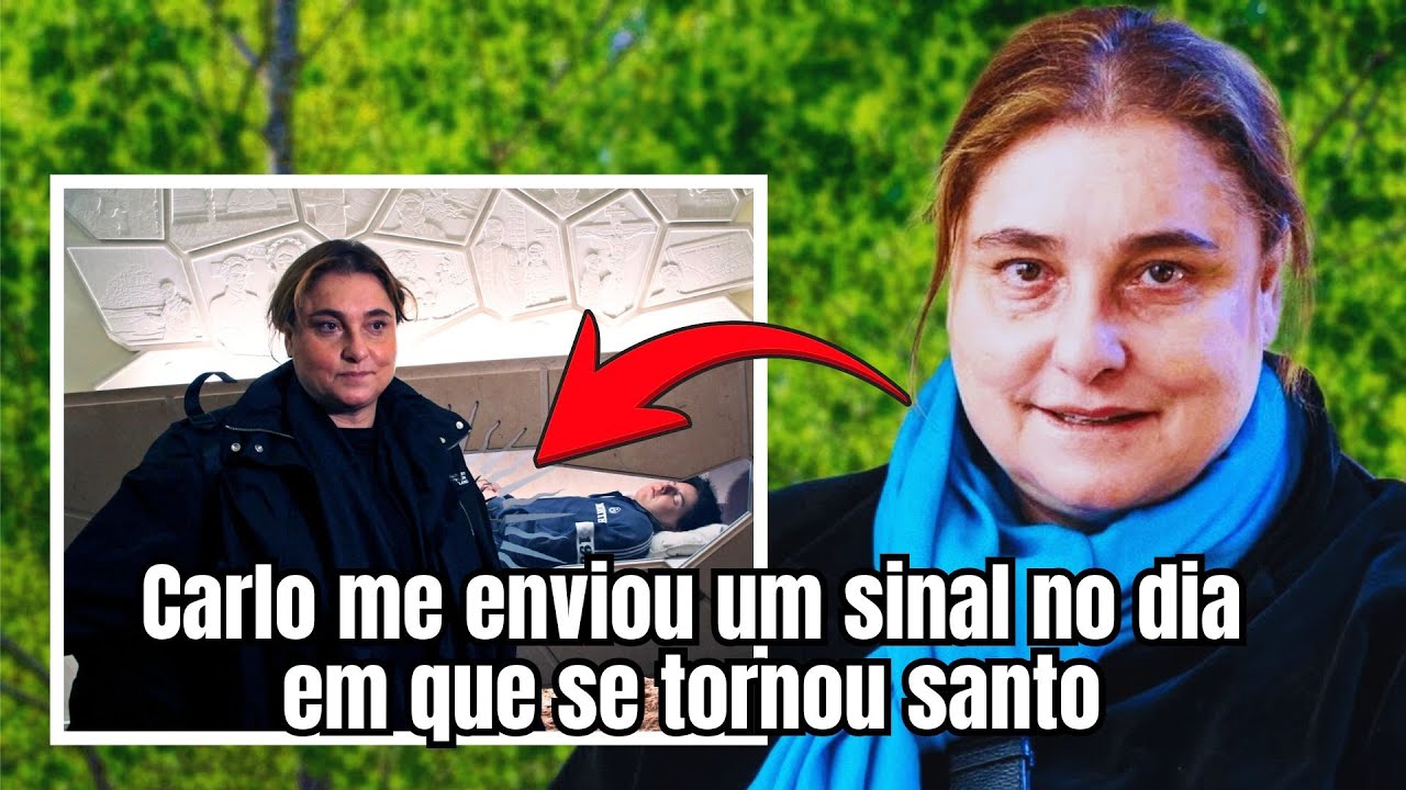 Meu filho Carlo apareceu pra mim no dia da sua canonização… e me deu um sinal que mudaria o mundo