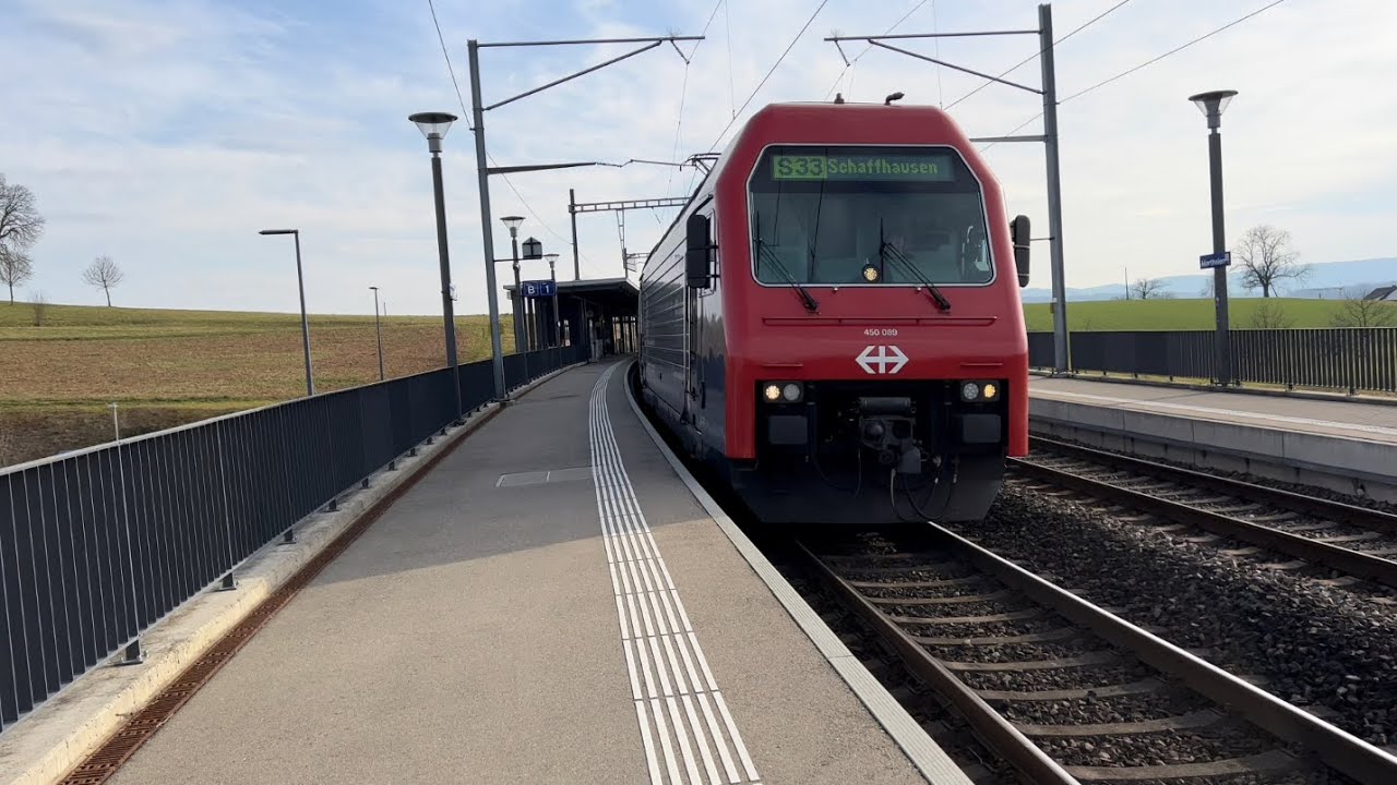 Bahnhof Marthalen (22.02.2023)