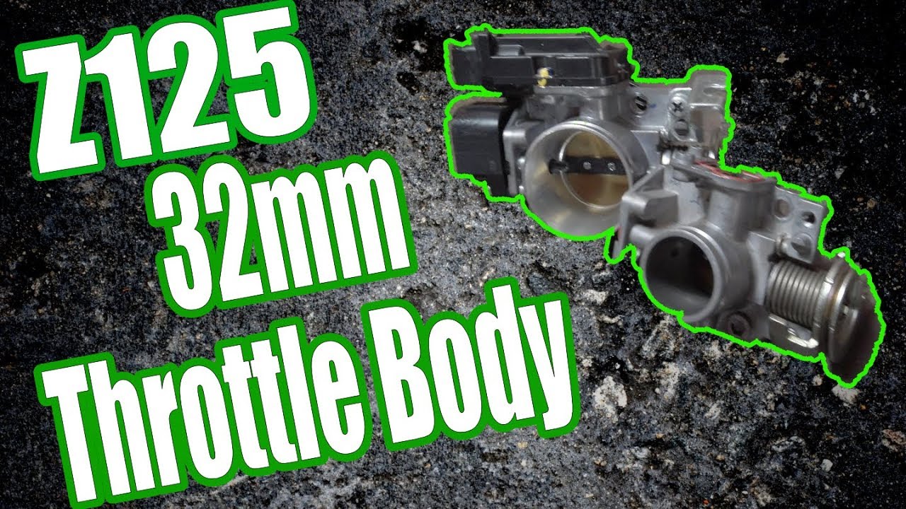 z125 34mm Throttle body preperation!