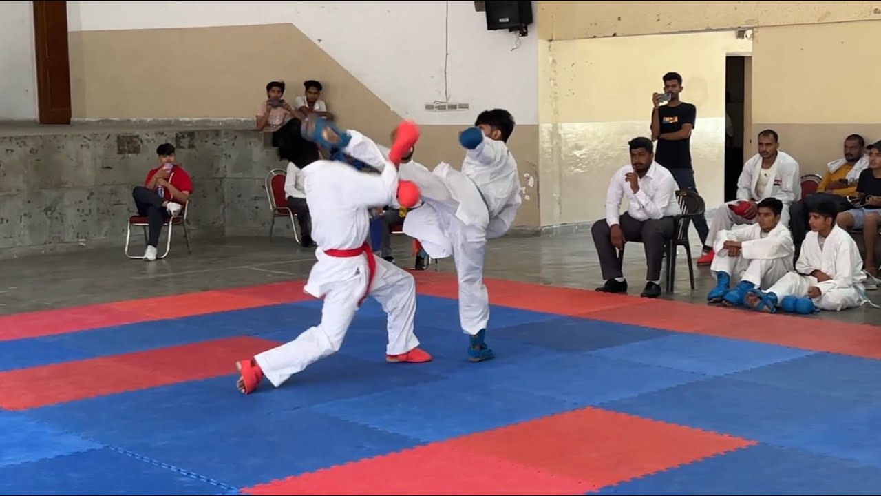 Rahul vs Armaan Haryana State Karate Trail 2022