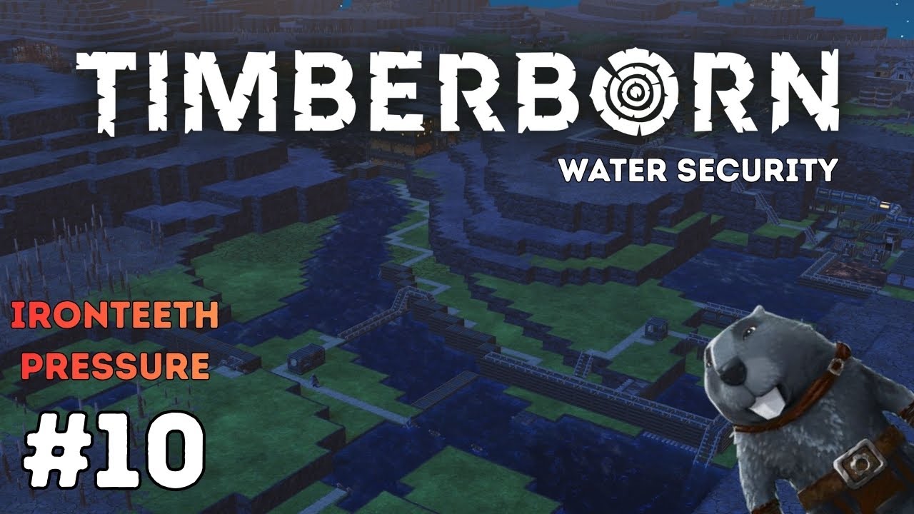 Reservoir Expansion, Badwater Drought, Power Balance! - Timberborn Ironteeth Hardmode - Episode 10