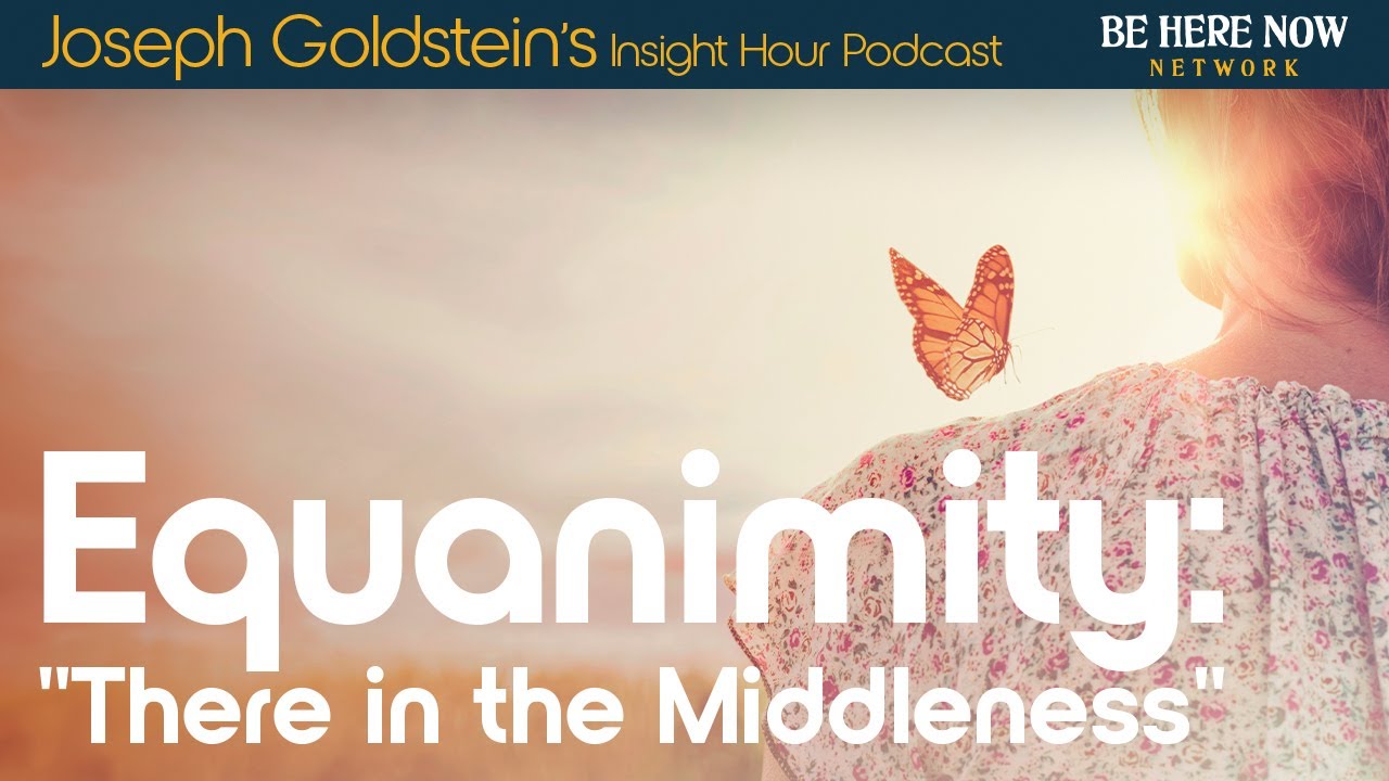 Equanimity: “There in the Middleness” with Joseph Goldstein – Insight Hour Podcast Ep. 182