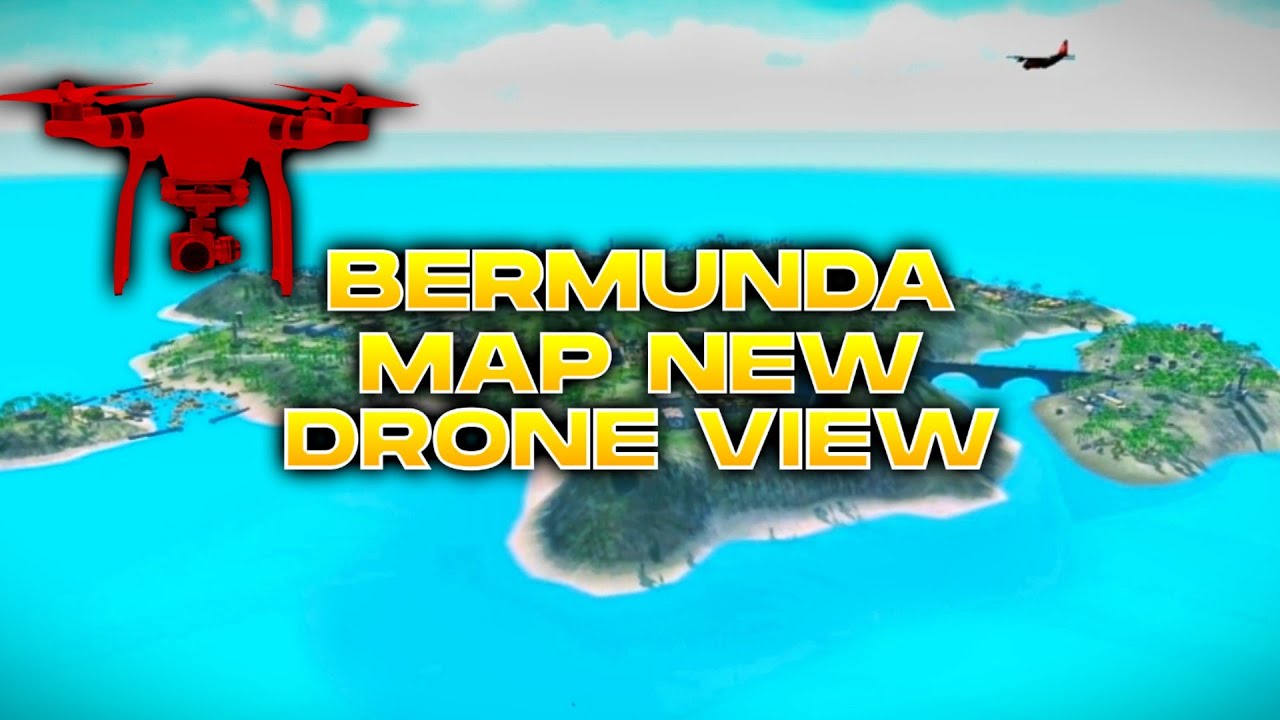Bermuda map drone view | Bermuda full map drone view | free fire map drone view |