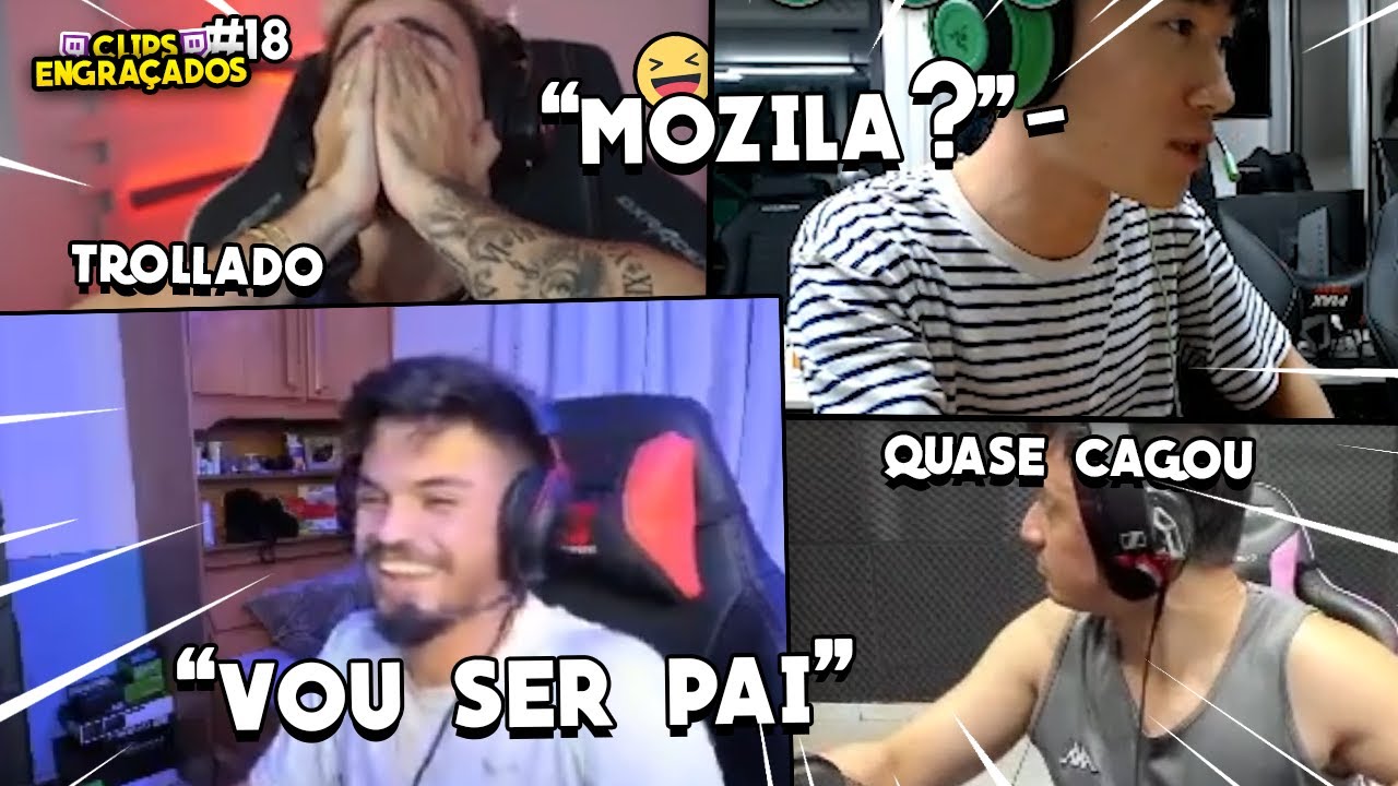CELLINSHOW DESCOBRE QUE VAI SER PAILLIN E PIMPIMENTA TROLLADO POR BOLUDO - CLIPS ENGRA&Ccedil;ADOS #18