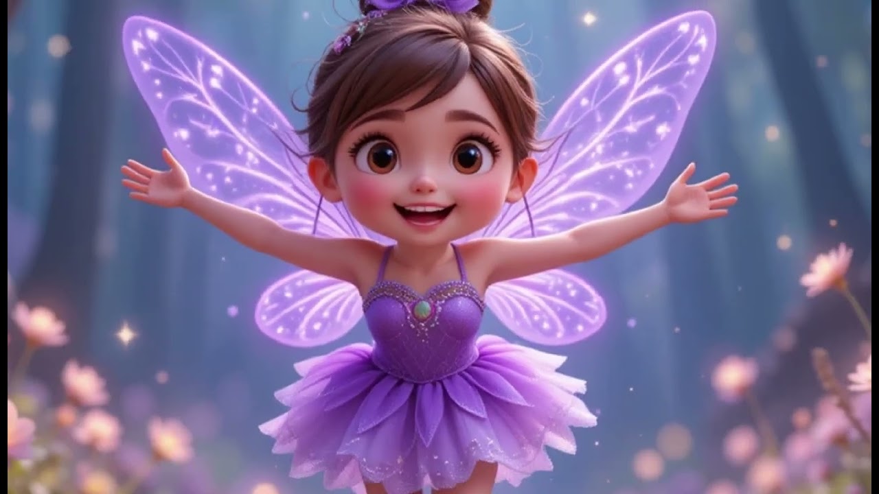 Baby Fairy Dances Under the Stars ✨🧚 | Magical Lullaby Nursery Rhyme for Kids 2025