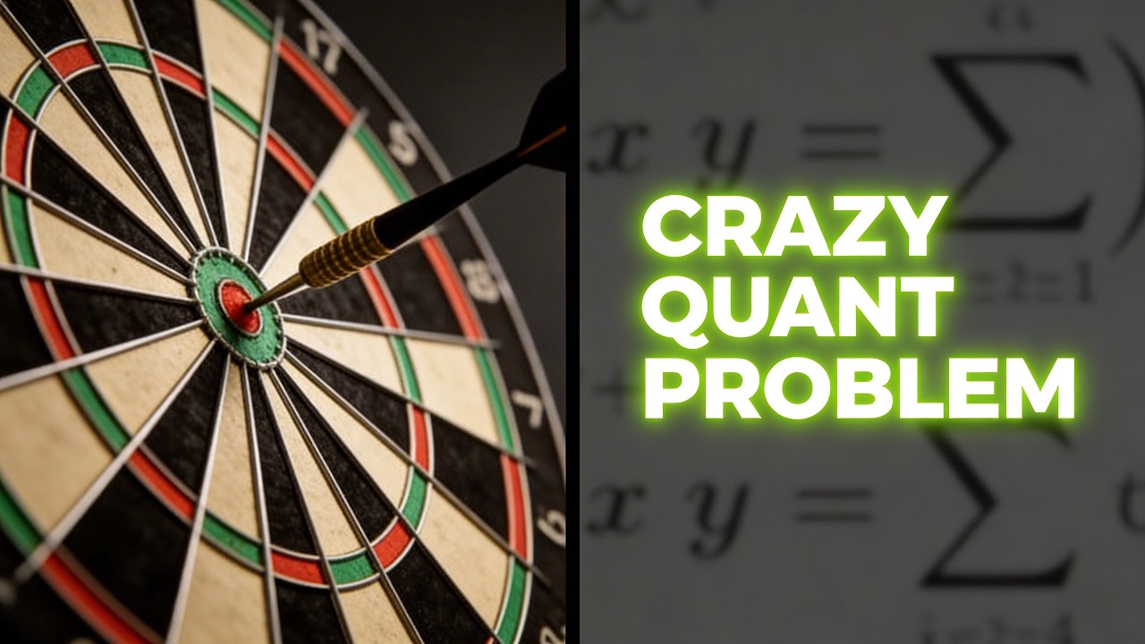 Jane Street Quant Interview: The Dartboard Puzzle That Stumps Candidates!
