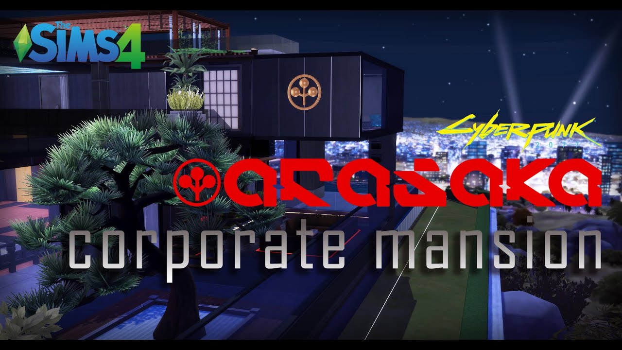 [Cyberpunk2077] Arasaka Mansion | The Sims 4 | Download in description