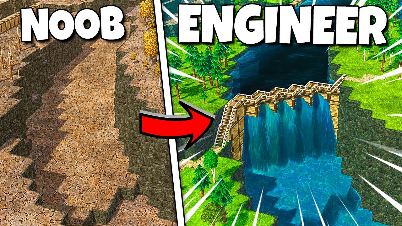 Engineering a MEGA DAM to survive the drought in Timberborn!