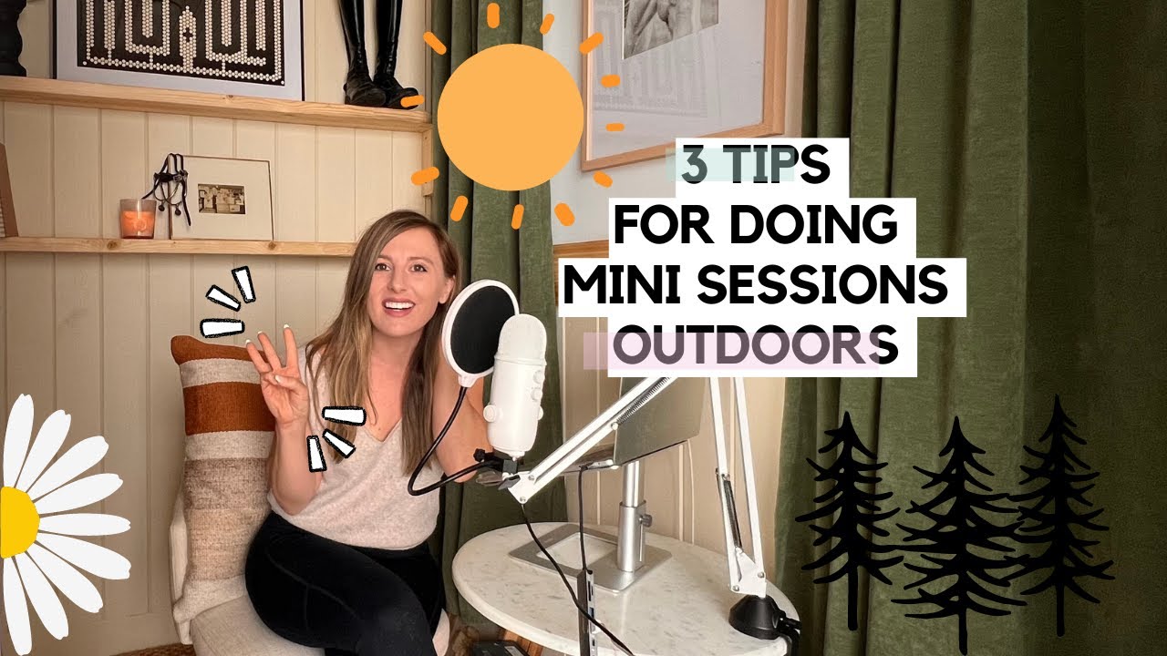 3 Tips For Outdoor Mini Sessions