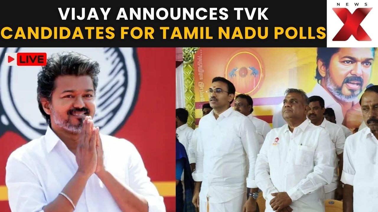Tamil Nadu Elections LIVE: TVK Chief Vijay Announces Candidates for 234 Seats