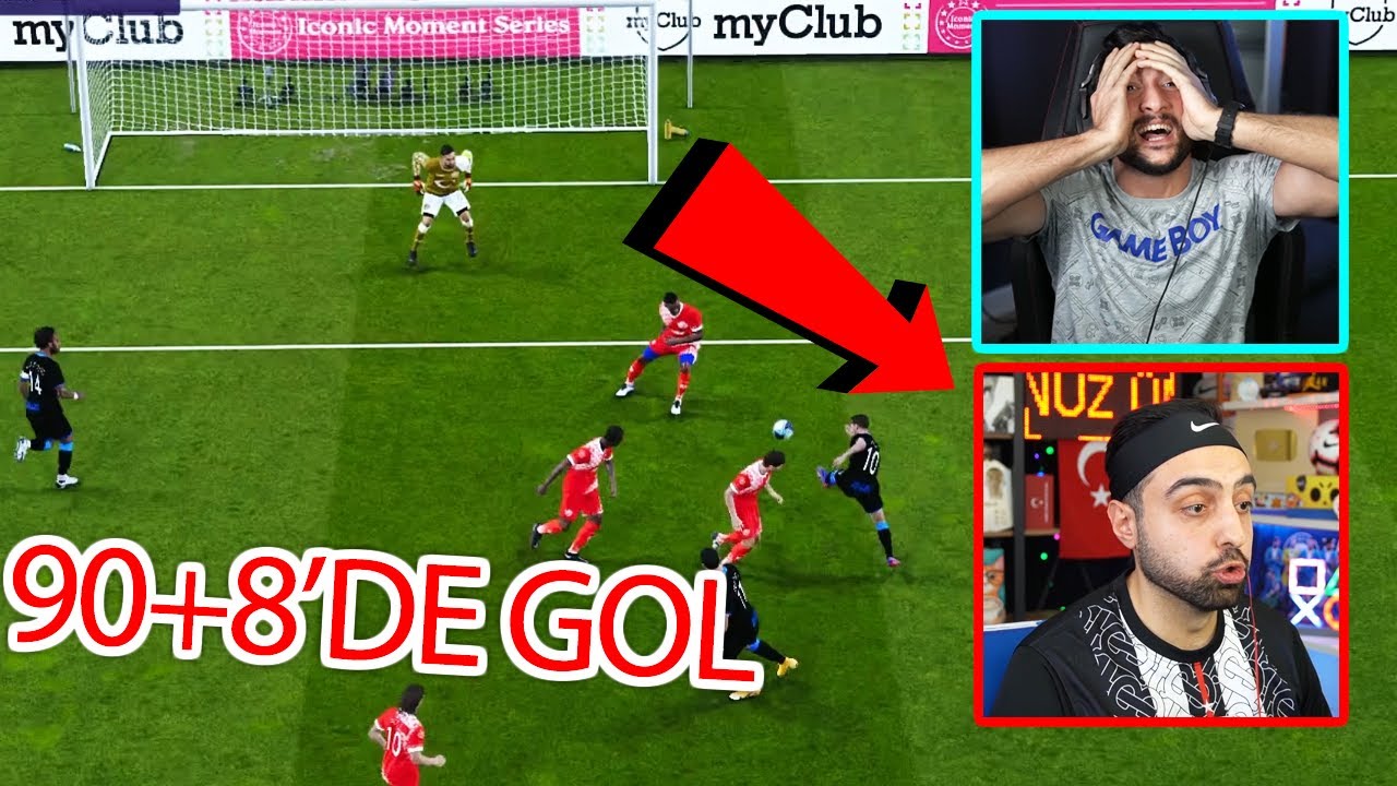 90+8 SON SANİYE ÖYLE BİR GOL GELDİ Kİ ÜMİDİ DELİRDİ !! PES 2021 KAPIŞMA LİGİ