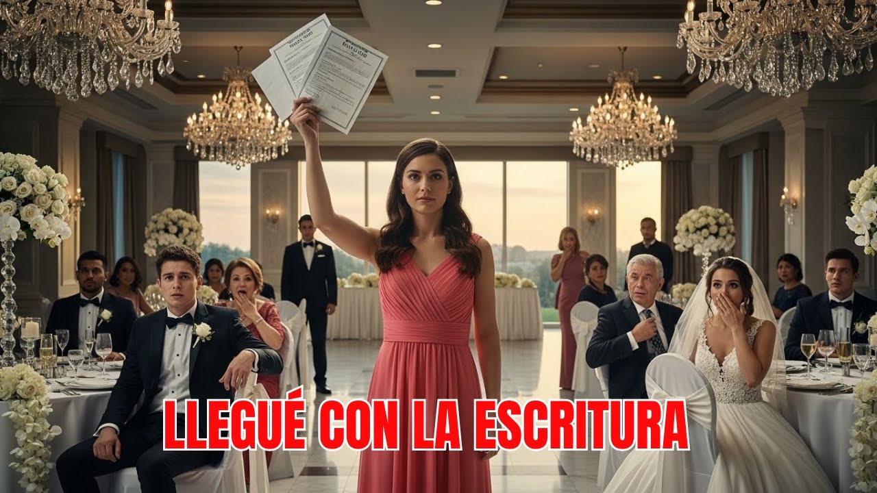 VENDIERON MI DEPTO PARA UNA BODA DE $2 MILLONES… HASTA QUE LLEGUÉ CON LA ESCRITURA