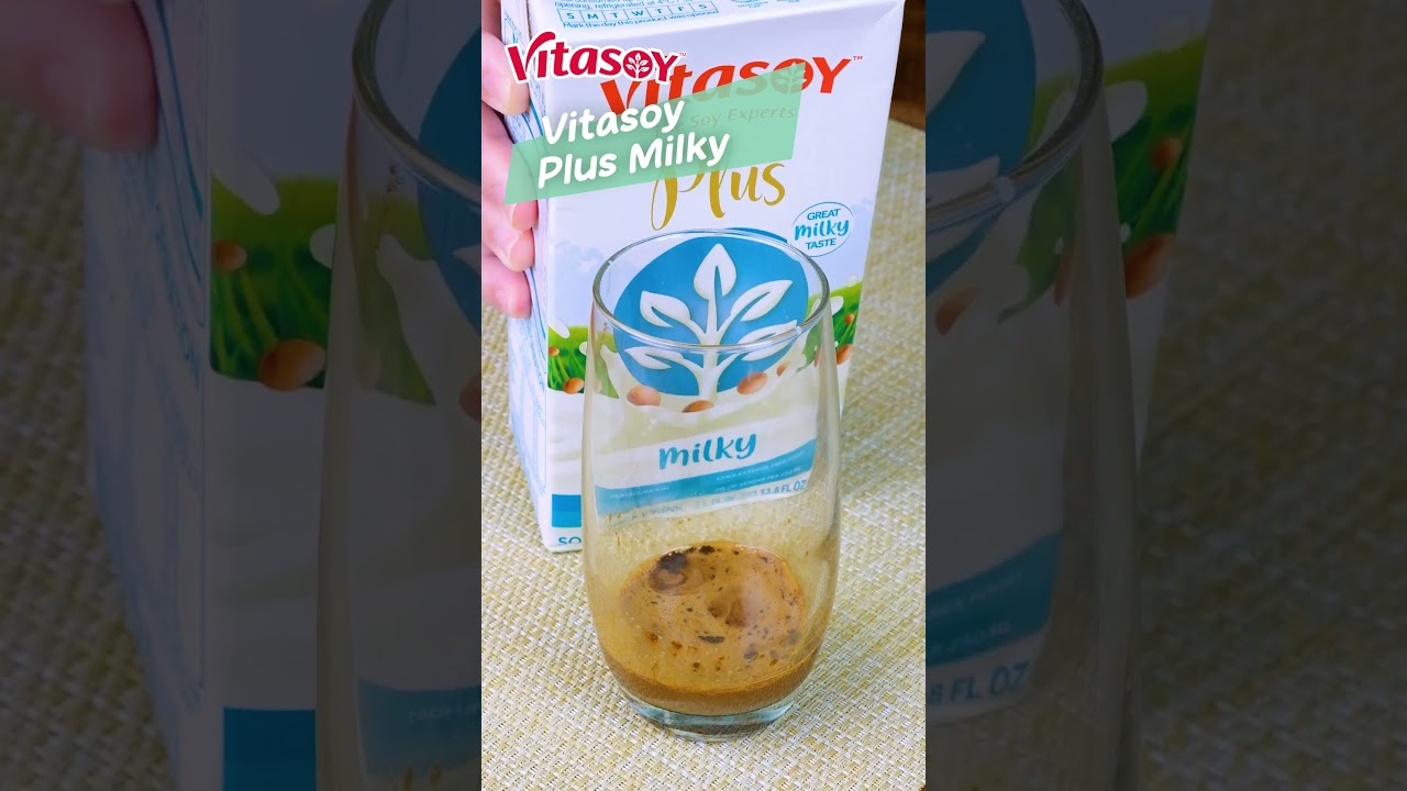 Homemade Iced Spanish Latte Recipe with Vitasoy Plus Milky!