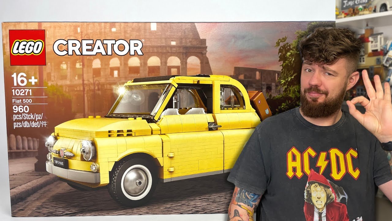 FIAT 500 🚙 LEGO CREATOR EXPERT 10271 RECENZJA