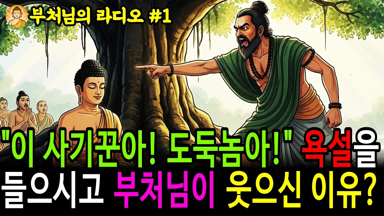 부처님도 욕을 먹었다? 2,500년 전 놀라운 대응법 | 욕설경 이야기 | 불교설화 | 부처님말씀