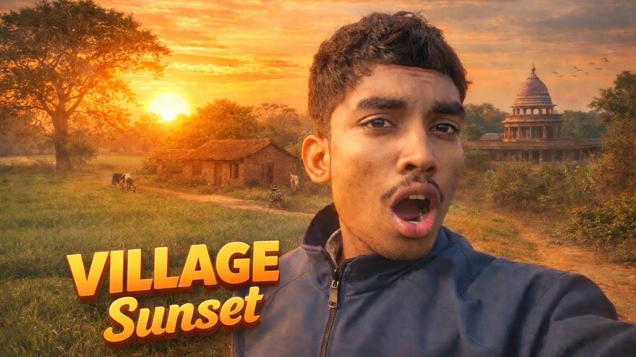 ✨ “Golden Hour Magic | Relaxing Sunset Video”❤️🥰🥰