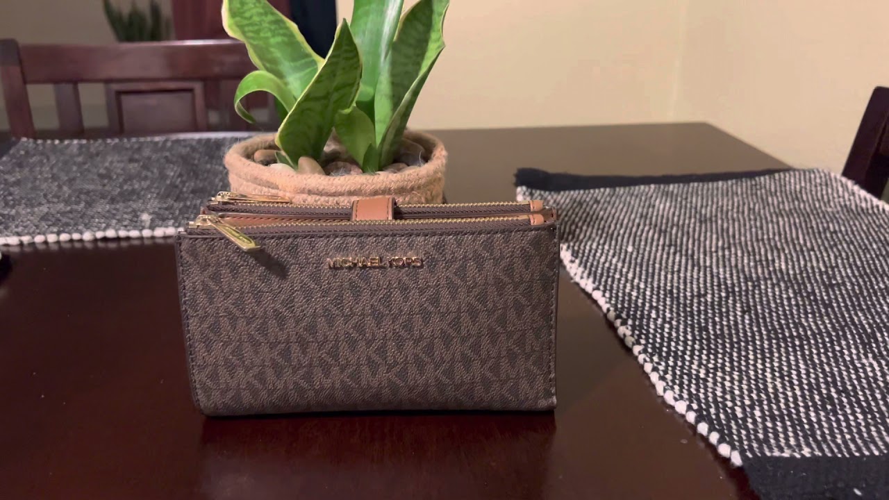 🖤Michael Kors Adele Double-Zip Wallet
