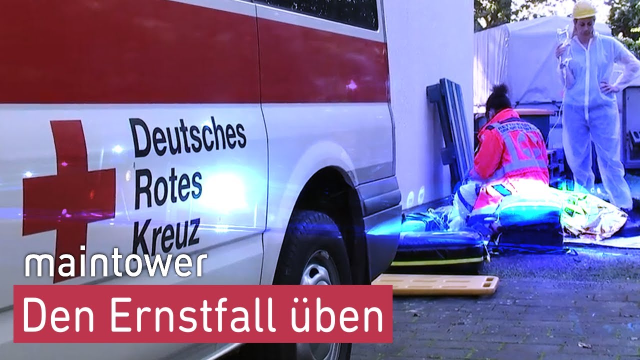 Notfallübung: Arbeitsunfall im Chemiepark | maintower
