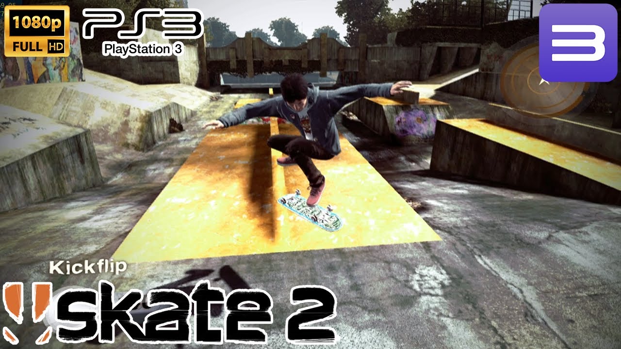 Skate 2 PS3 HD Gameplay (RPCS3)