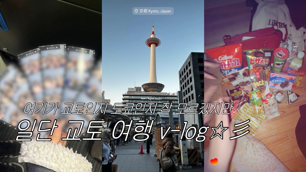 교토감성 실종된 교토브이로그🏃💨 / 일본유학 / 교토여행 