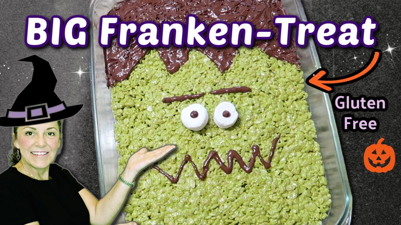 BIG MARSHMALLOW FRANKEN TREAT: Plus 5 Tips For Perfectly Creamy Marshmallow Treats
