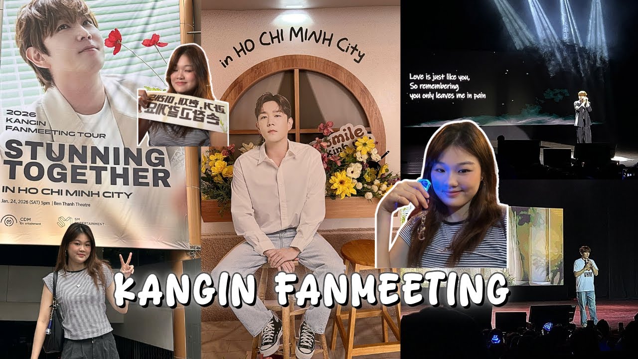 LẦN ĐẦU TIÊN ĐI ĐU IDOL | FANMEETING KANGIN | 💙STUNNING TOGETHER