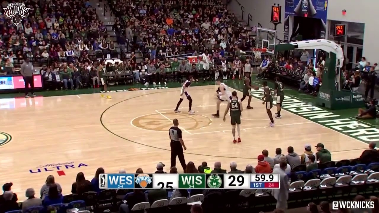 Nuni Omot Adds 16 Points off the Knicks Bench