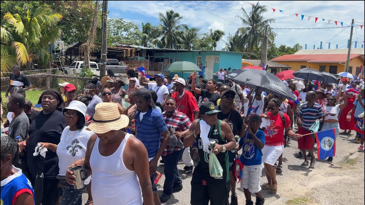 Belize city 10th of September Parade 2025