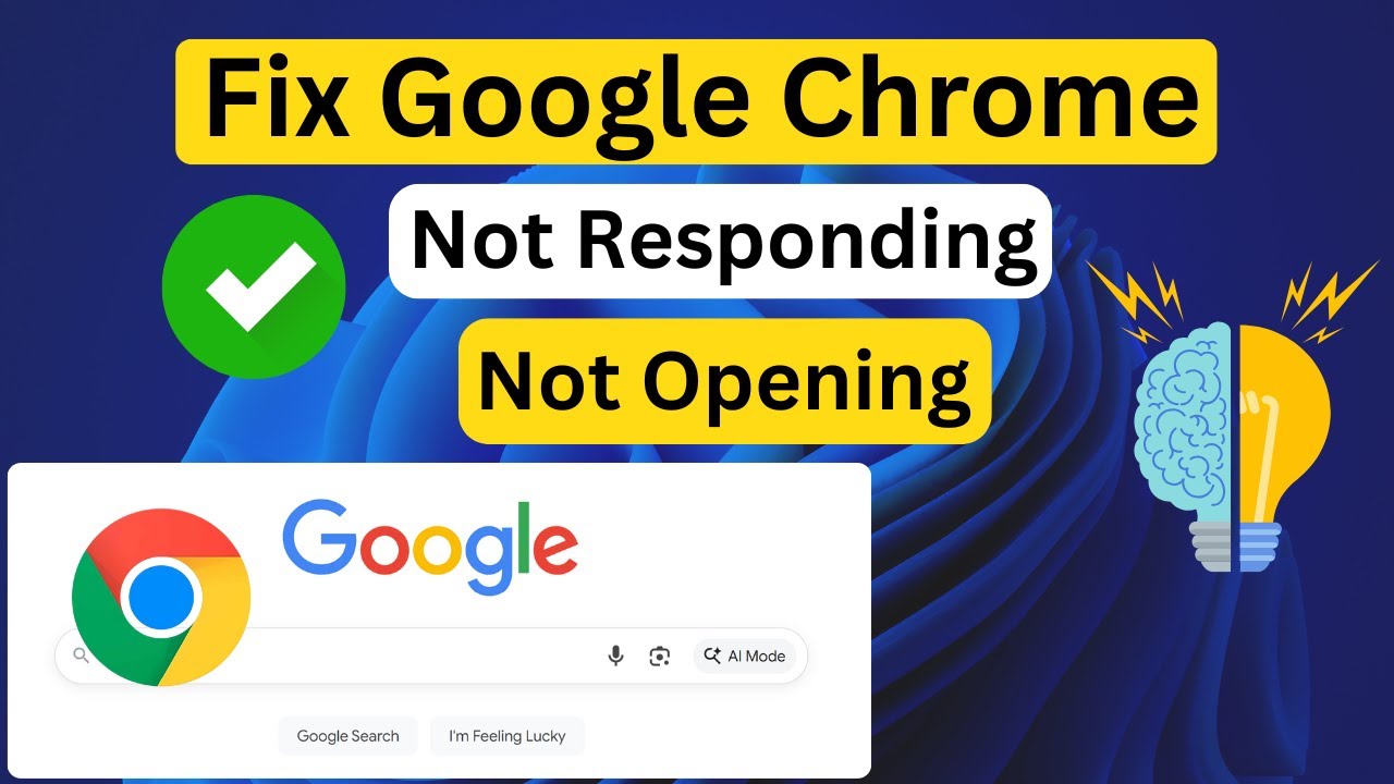 Как исправить проблему с неотзывчивостью или неоткрываемостью Google Chrome