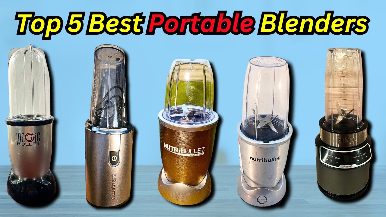 Best Portable Blender For On-The-Go Smoothies (Top 5 Reviews)