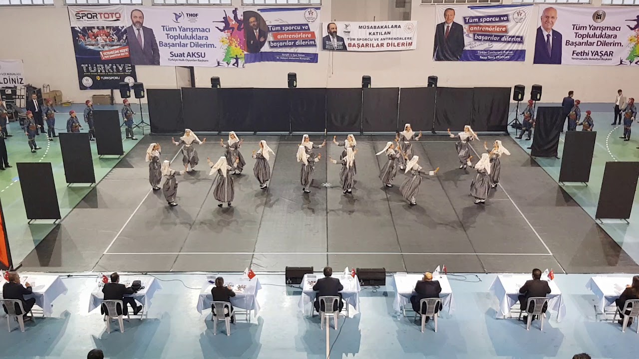 THOF 2018 2019  ANKARA GURUP YARIŞMASI ESKİŞEHİR DANS VE HALK OYUNLARI GSK STİLİZE ESKİŞEHİR