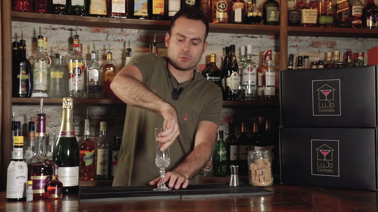 C&oacute;mo hacer un LuJo Clssic Champagne Cocktail