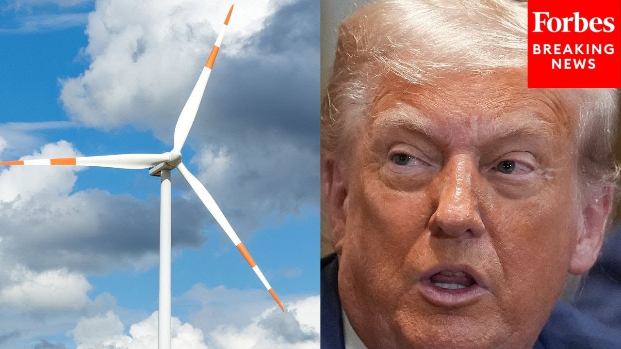 'A Blight On Our Country': Trump Blasts 'Stupid' Wind And Solar Farms, Touts 'Clean Beautiful Coal'