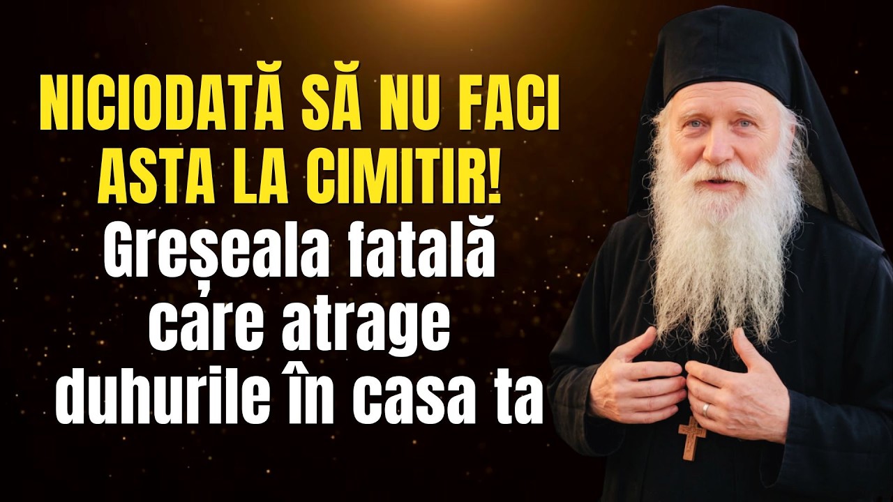 Niciodată să nu faci ASTA la cimitir! Greșeala fatală care atrage duhurile în casa ta.