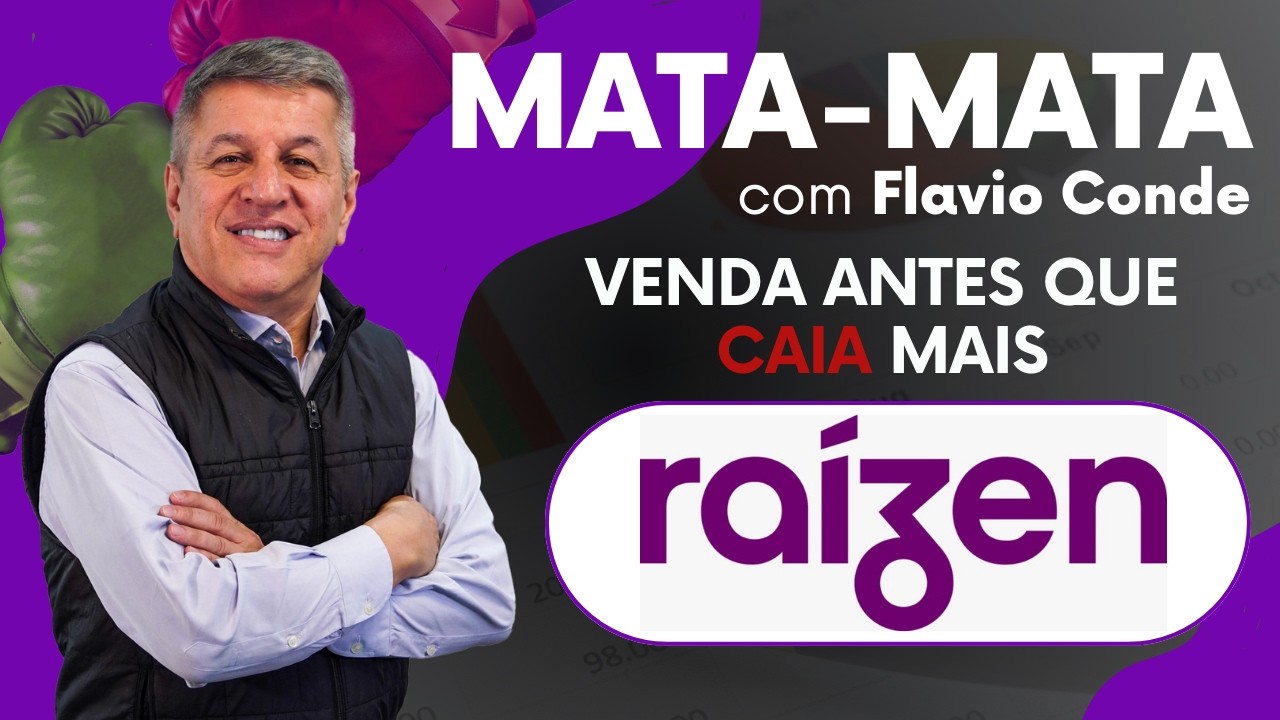 Raízen (RAIZ4) – Venda Antes Que Caia Mais