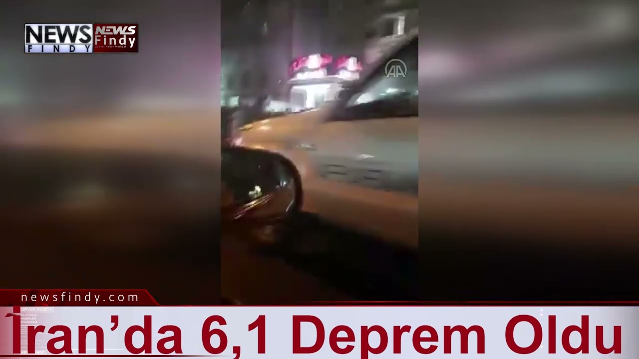 İran'da 6,1 B&uuml;y&uuml;kl&uuml;ğ&uuml;nde Deprem Meydana Geldi