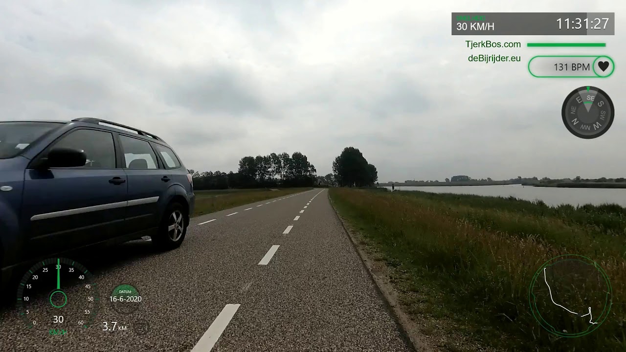 cTB deBijrijder.eu / #Kazerne - #Zoutkamp (#Strandweg tot de #Dorpsstraat) 01.