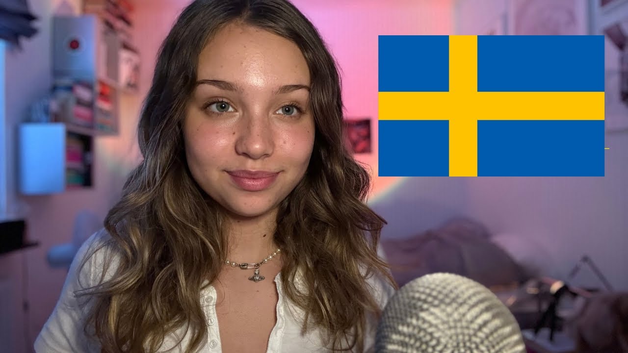ASMR in Swedish! 🇸🇪 (clicky whispers, tapping, etc.) ✨ 