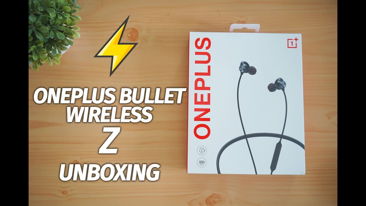 OnePlus Bullet Wireless Z Earphones Unboxing and First Impressions