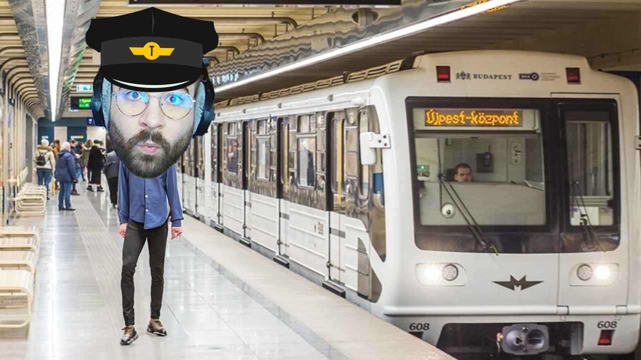 METRÓT VEZETEK, BÉNA VAGYOK