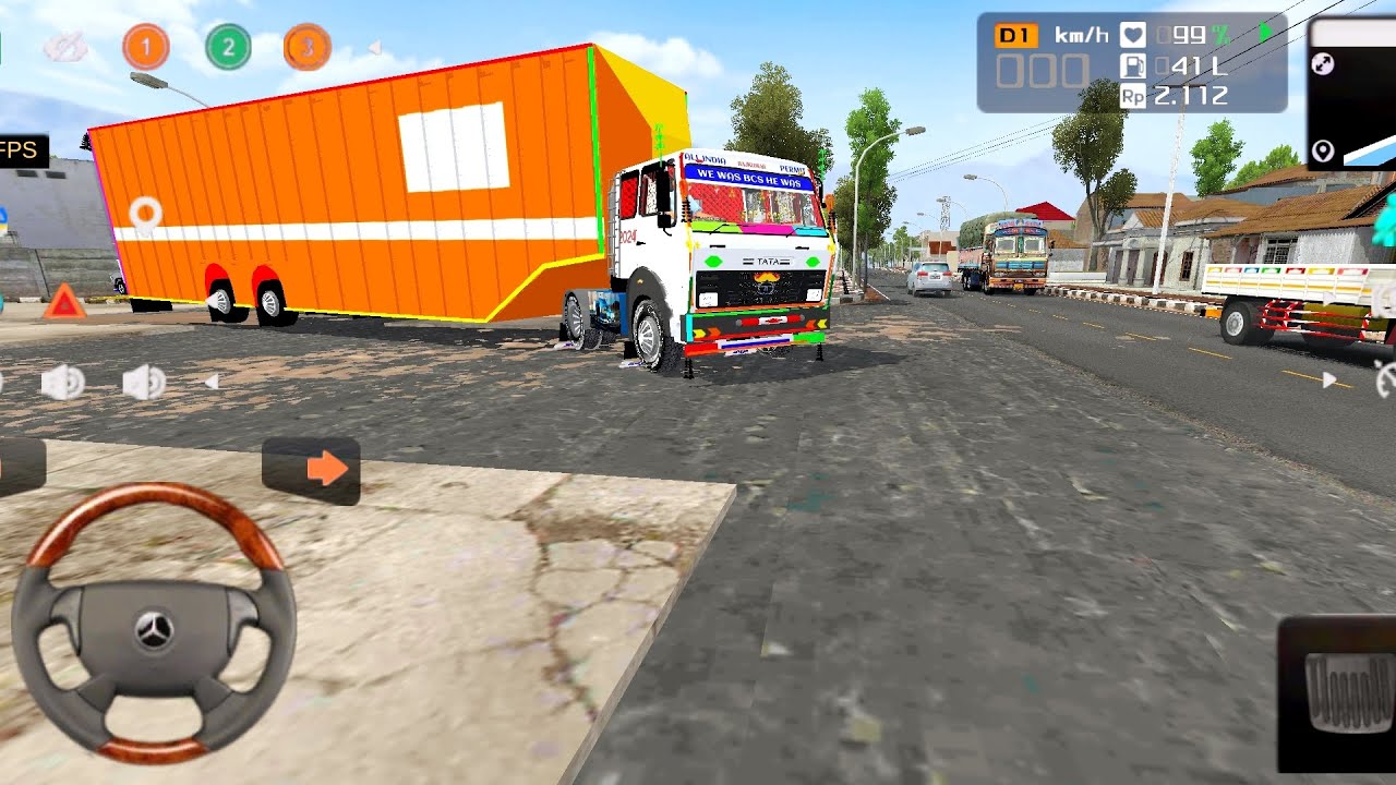 💪Deliver Force Toofan Vehicle with Tata Motors Truck Game | Heavy Cargo Delivery Mission 🚛🔥