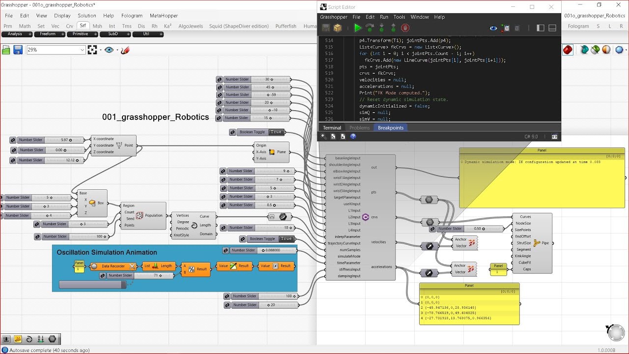 CLAUDE in Grasshopper for Rhino3D