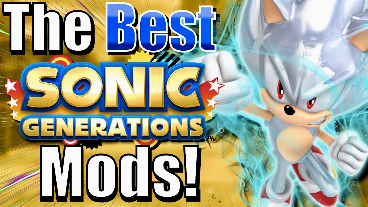 10 лучших модов персонажей Sonic Generations!