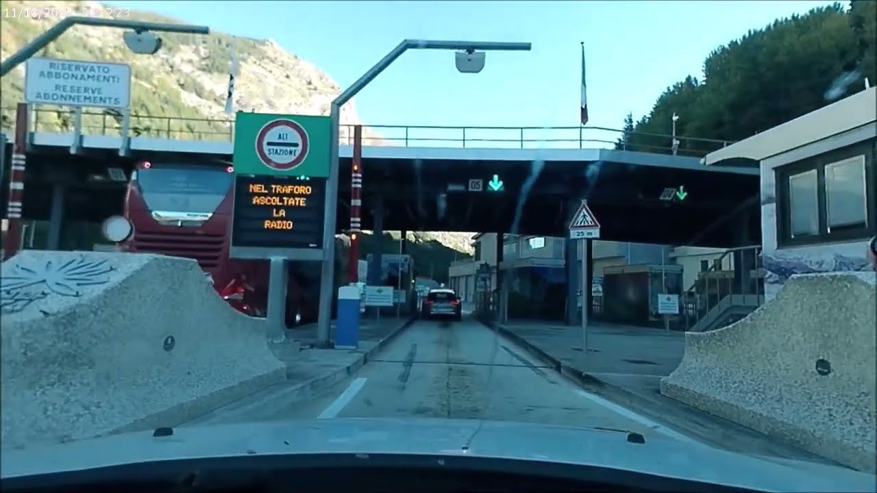 Italie France, Susa tunnel de Fréjus