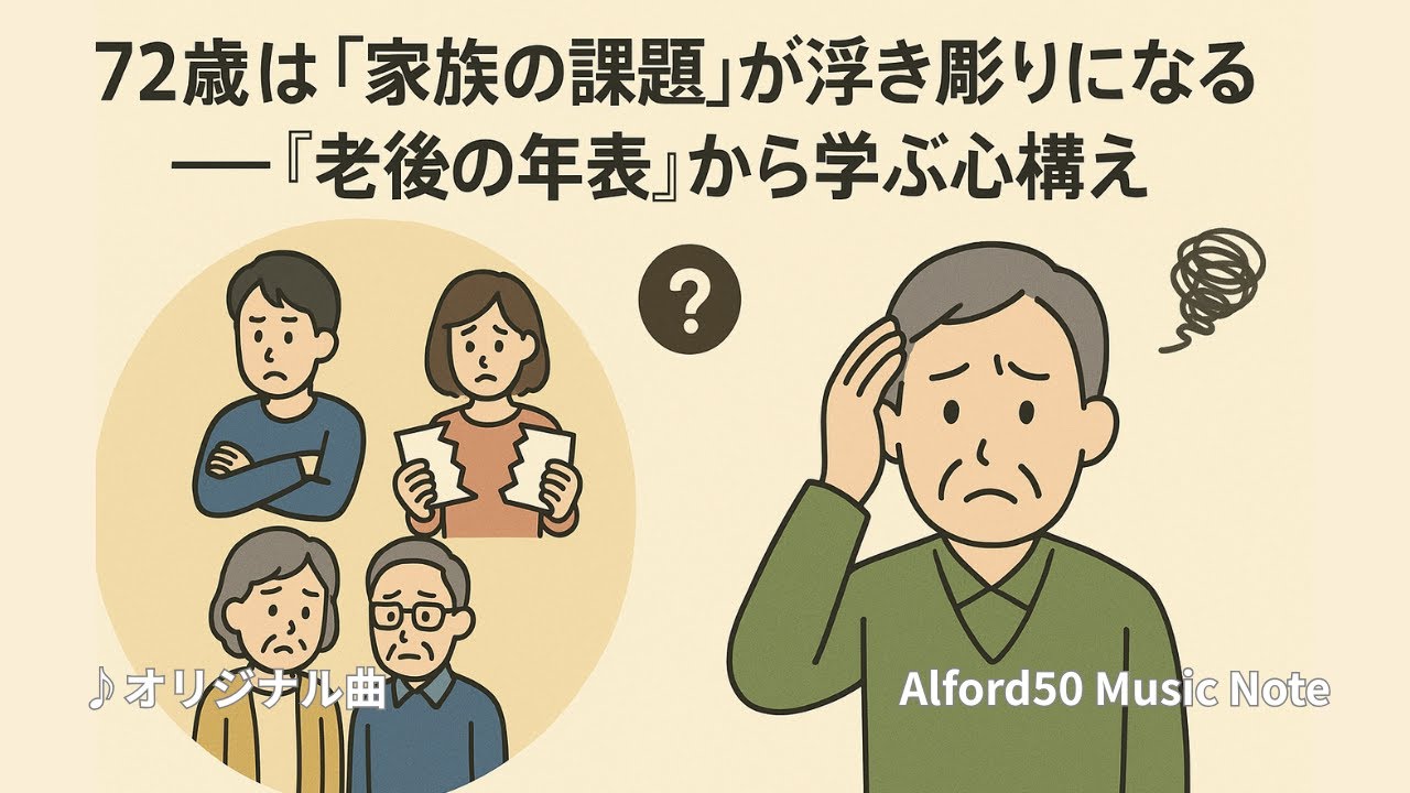 ♪七十二歳の家族という鏡