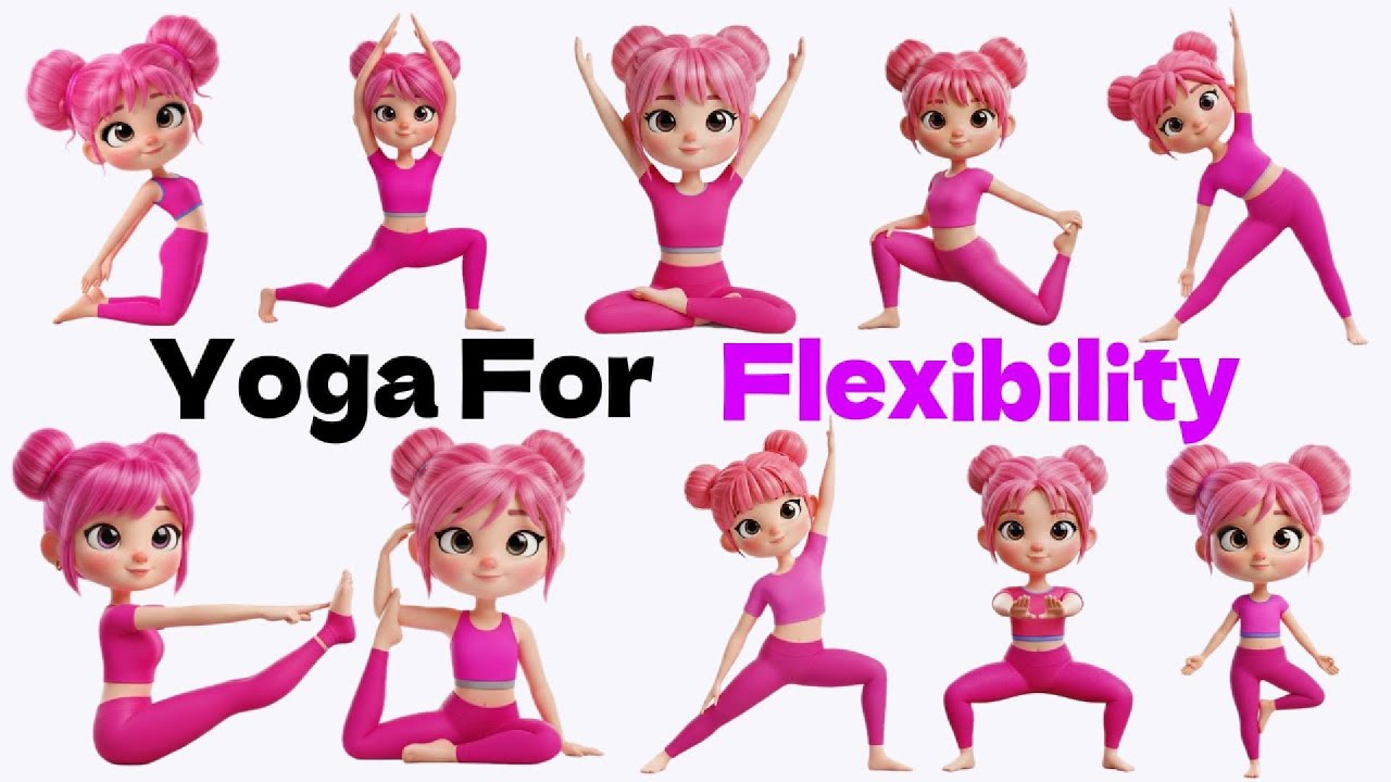 Yoga For Flexibility | Yoga For School | Yoga For Children | Lying Down Yoga for Kids | Focus Yoga
