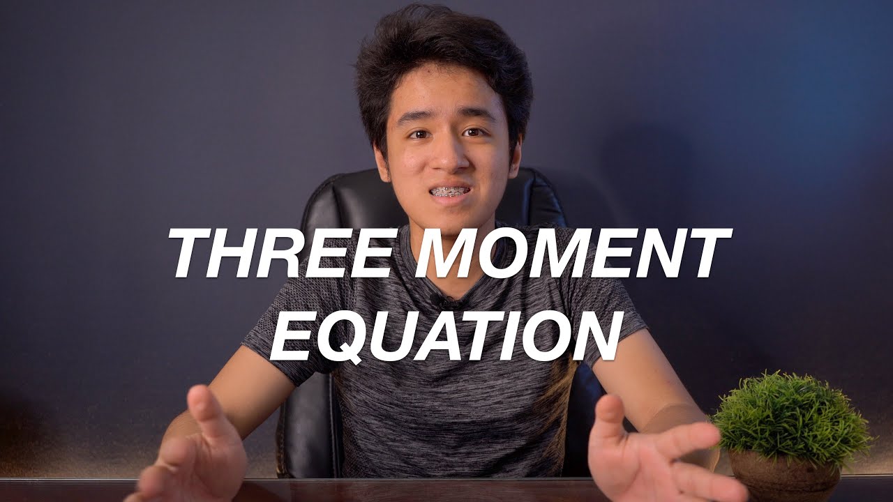 CE Board Exam Review: The Three Moment Equation - And The Best Method Is...